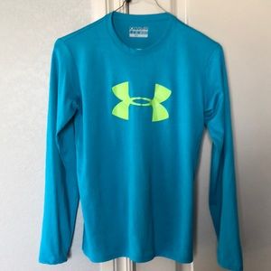 Under Armour Youth Long Sleeve Heat Gear Tee
